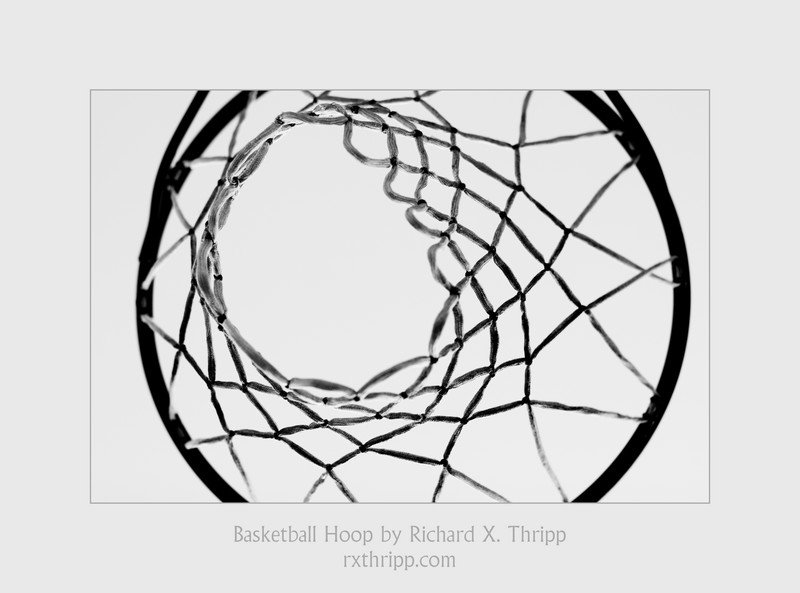 Basketball Hoop Outline
